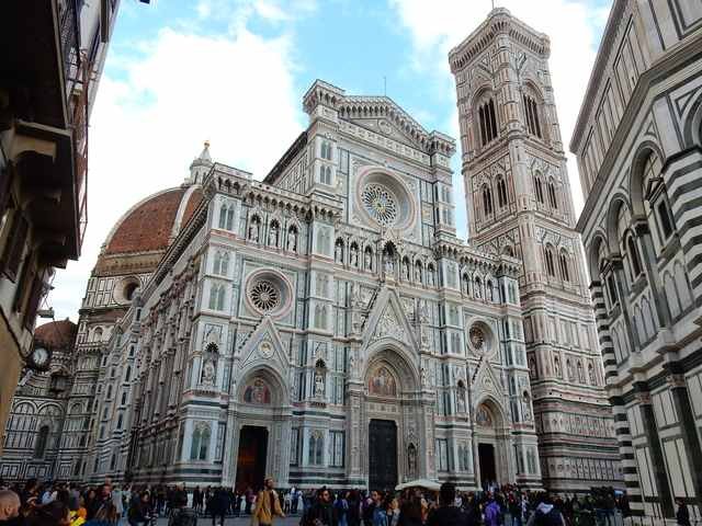 Florenz Dom Santa Maria und Glockenturm Giotto