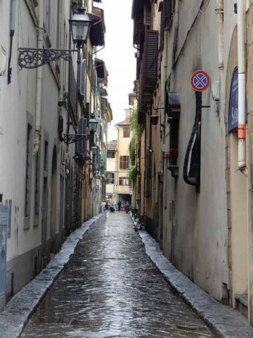 Gasse in Florenz