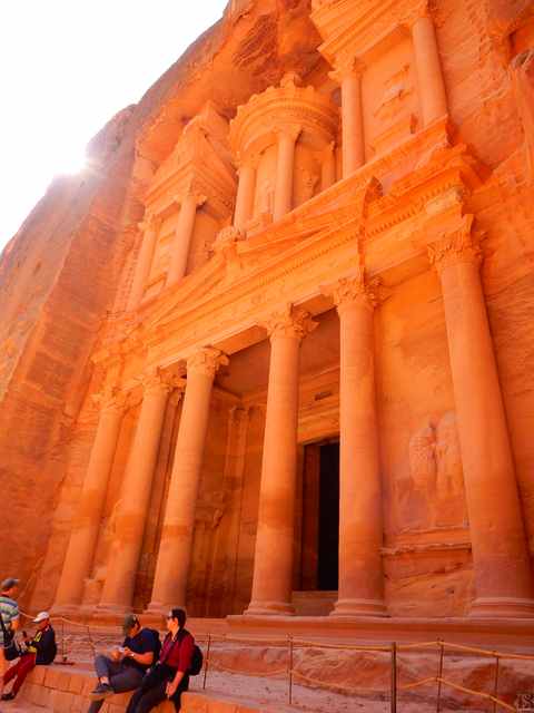 Jordanien Petra Al-Khazneh 2017