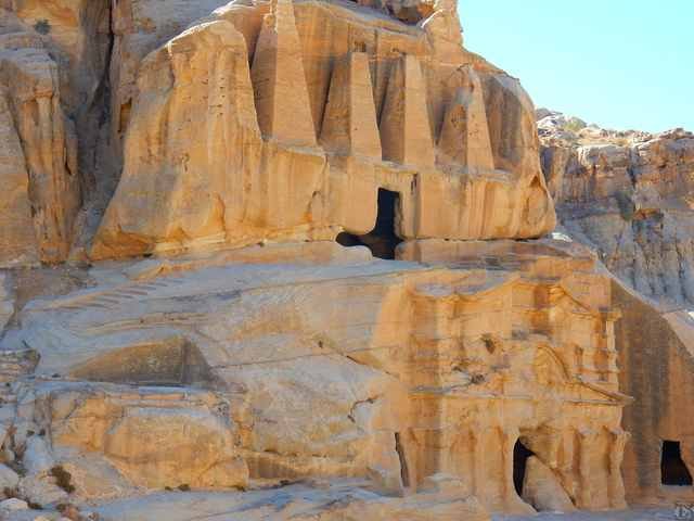 Petra vor dem Siq